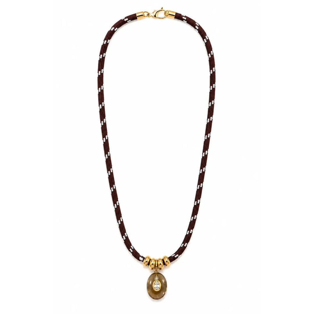 Cocoa Cord Necklace