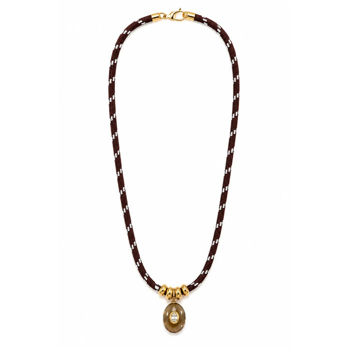 Cocoa Cord Necklace
