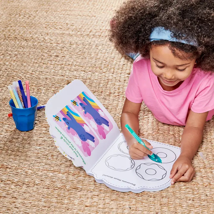 Ooly – Playful Pages Activity Book in Unicorn Party