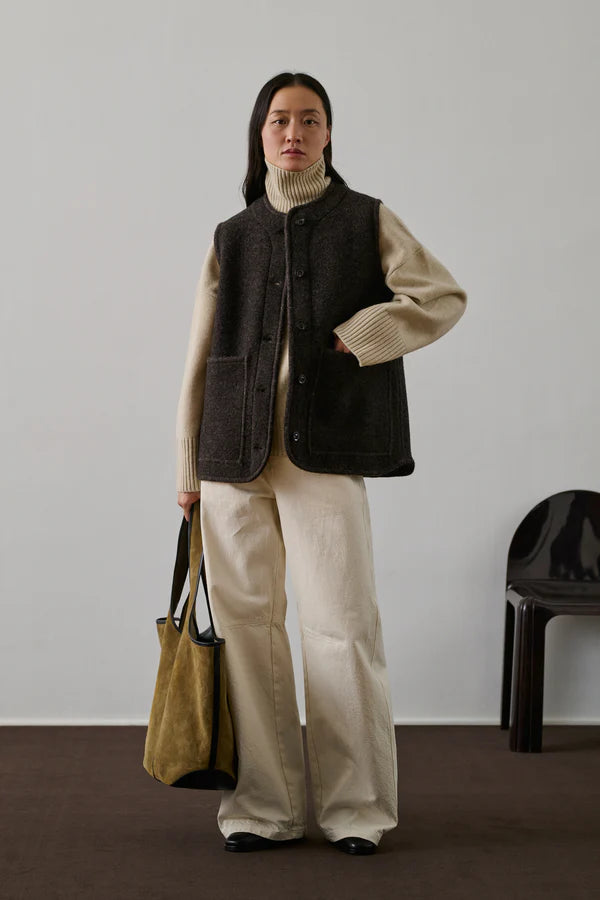 Soeur – Chicago Vest in Marron