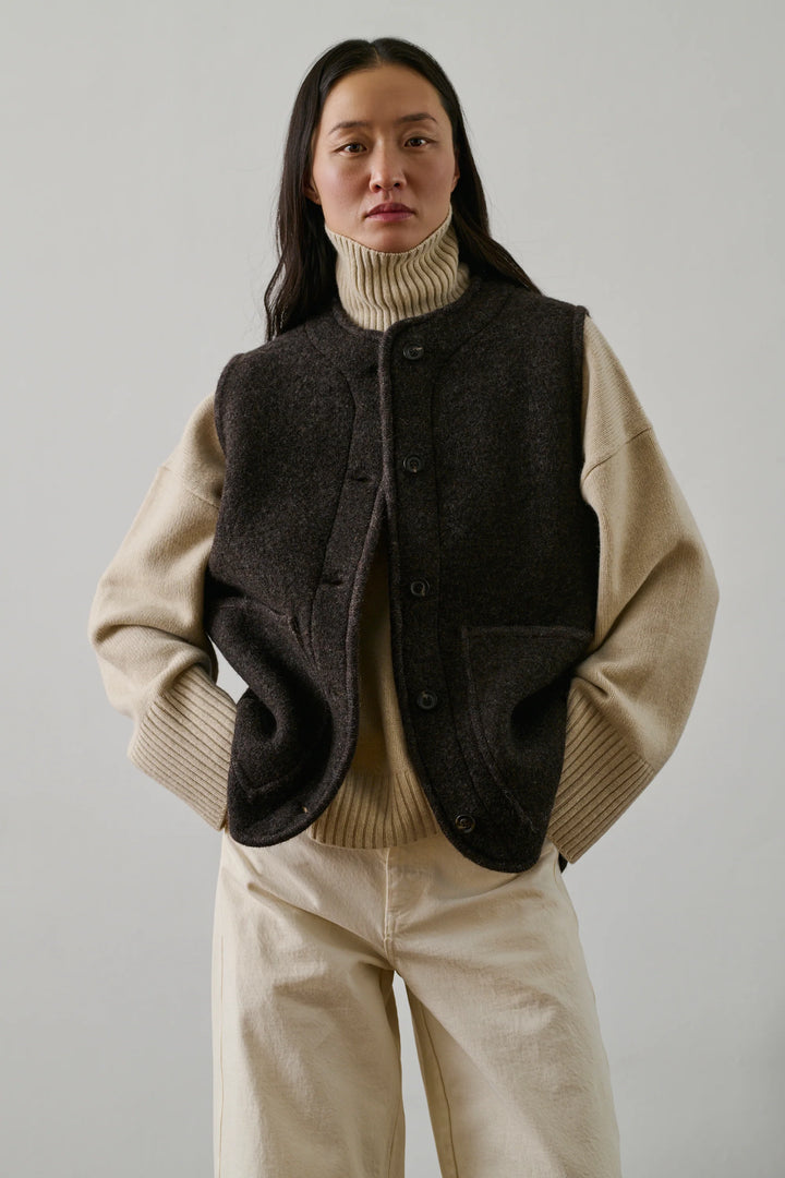 Soeur – Chicago Vest in Marron
