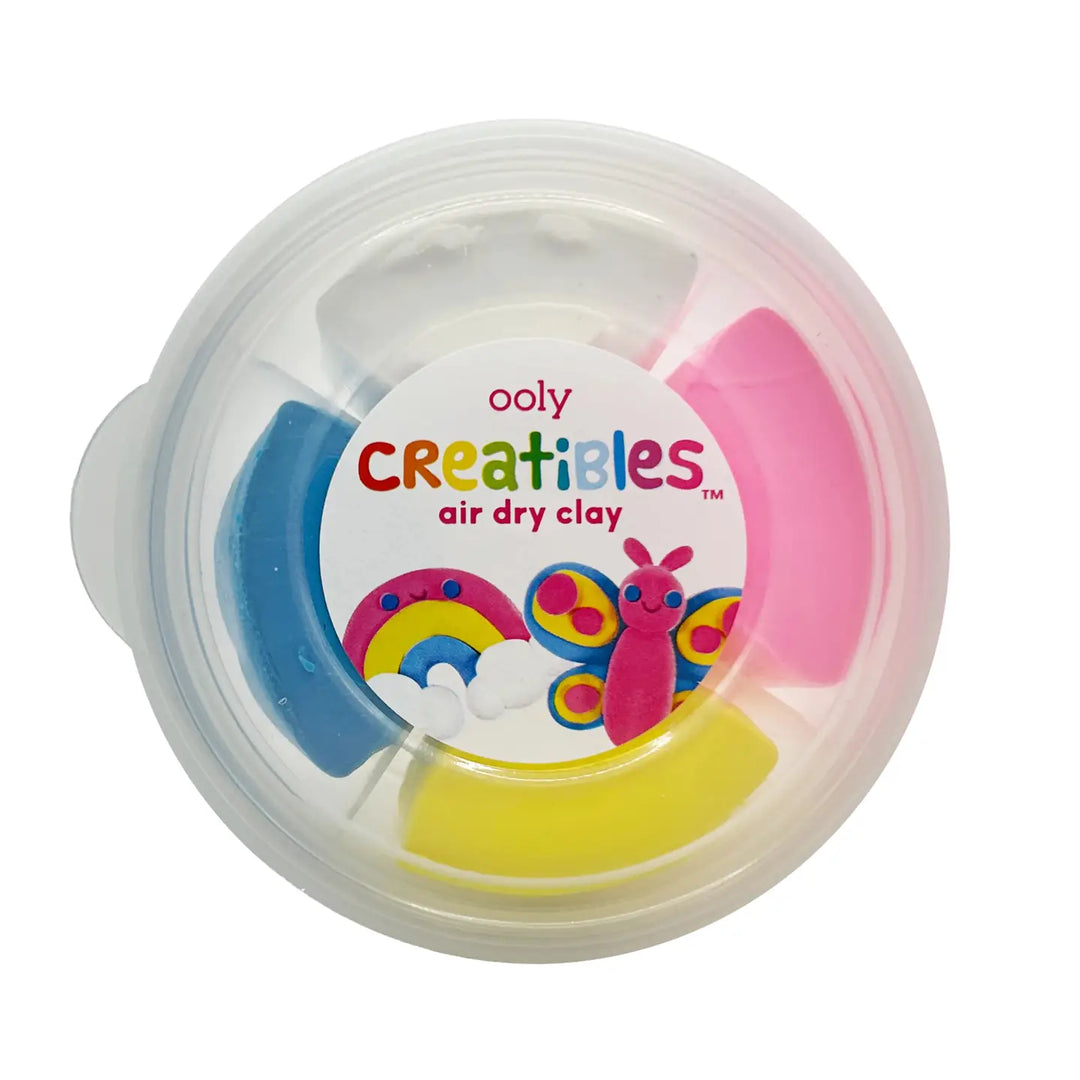 Ooly – Creatibles Air Dry Clay Kit in Rainbow BFFs