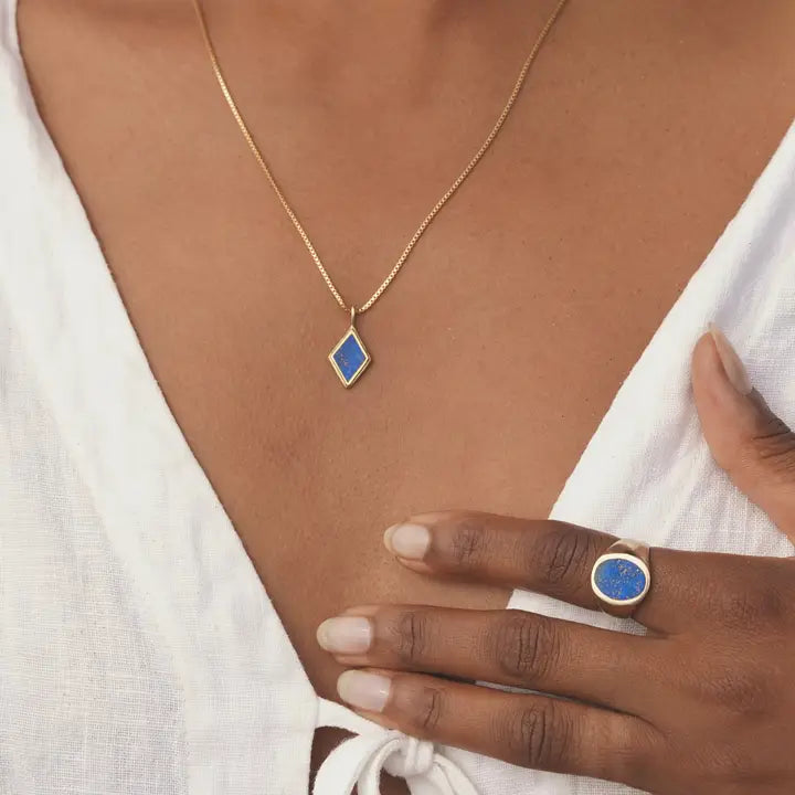 Mountainside Made – Adia Necklace in Lapis