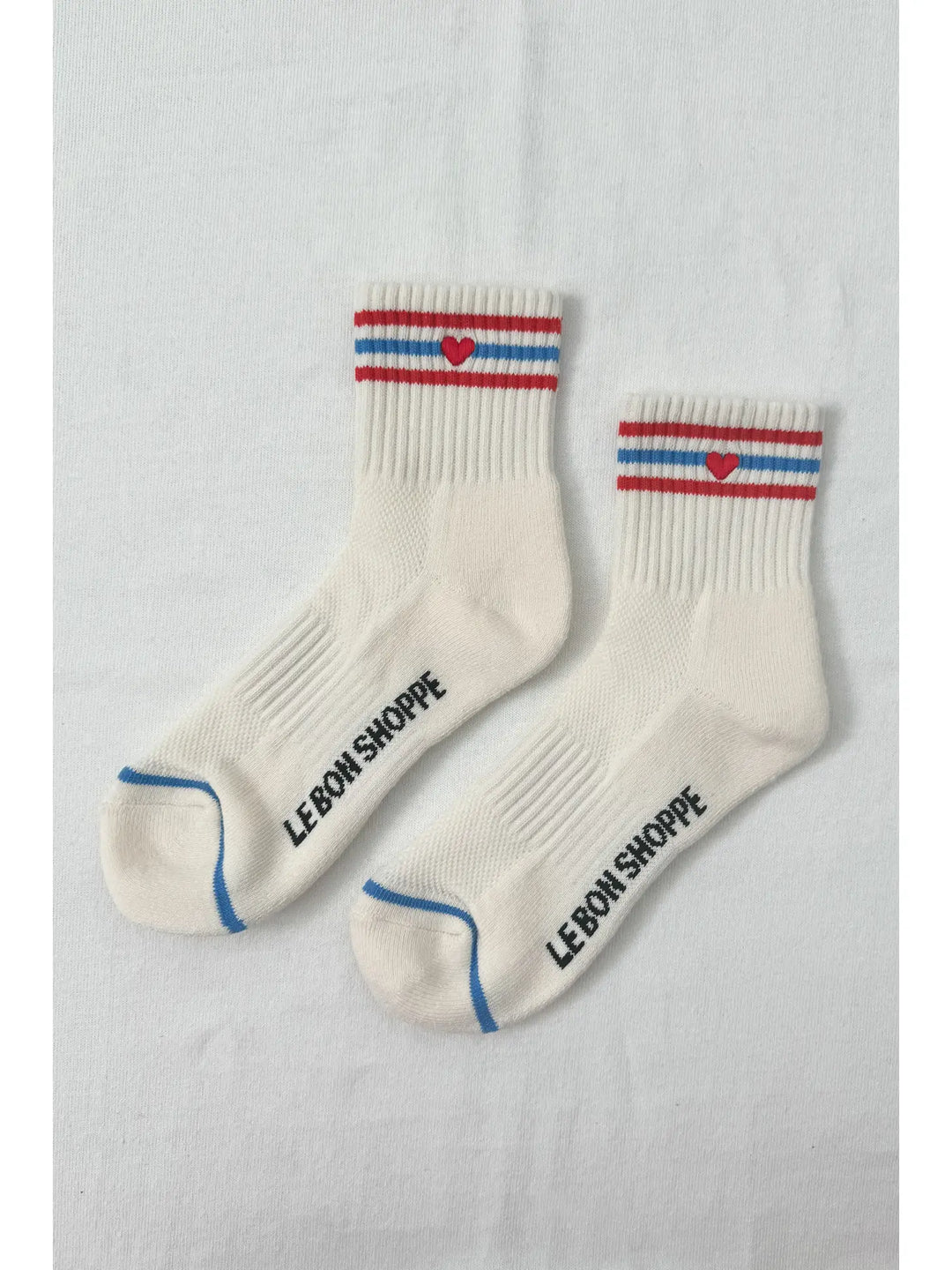 Le Bon Shoppe - Heart Embroidered Girlfriend Socks