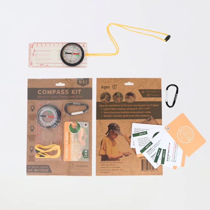 Wild Life Outdoor Adventures – Magnetic Liquid Compass Kit