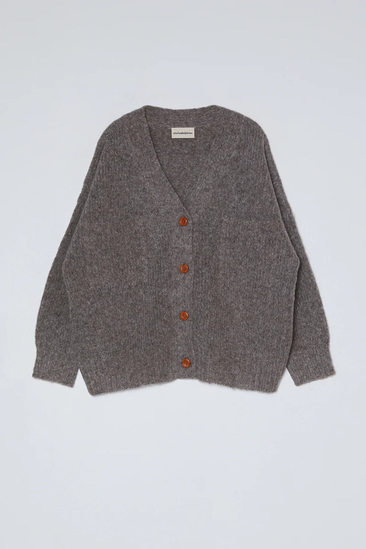Atelier Delphine – Amelia Cardigan in Deer