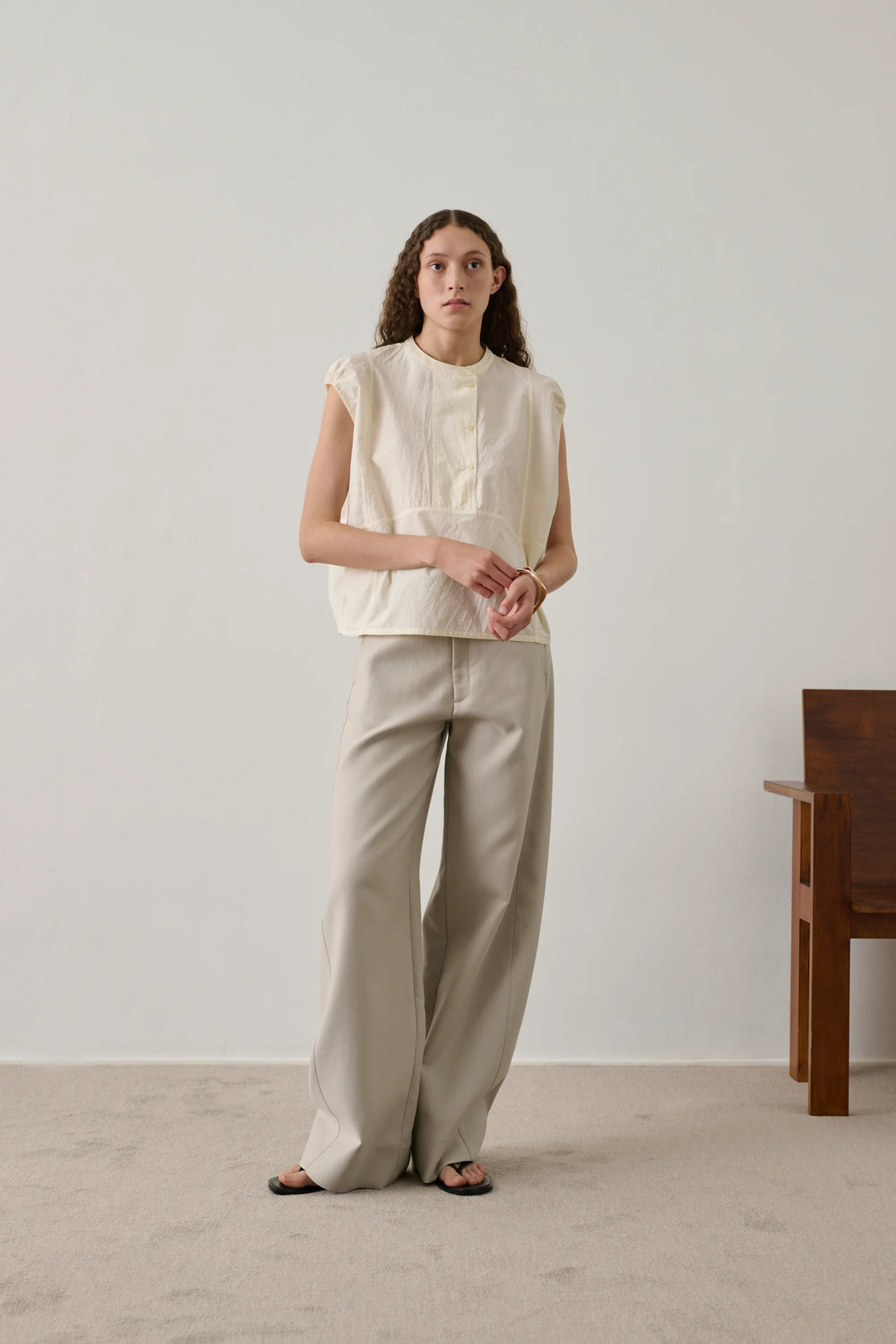 Soeur – Danube Top in Vanilla