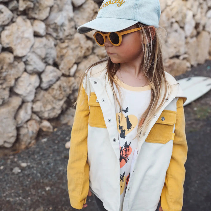 Tiny Whales – Sun Valley Shirt Jacket in Sunshine Cord