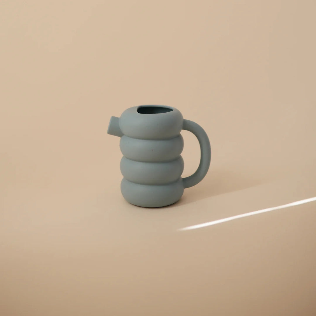 Mushie - Silicone Watering Can in French Blue