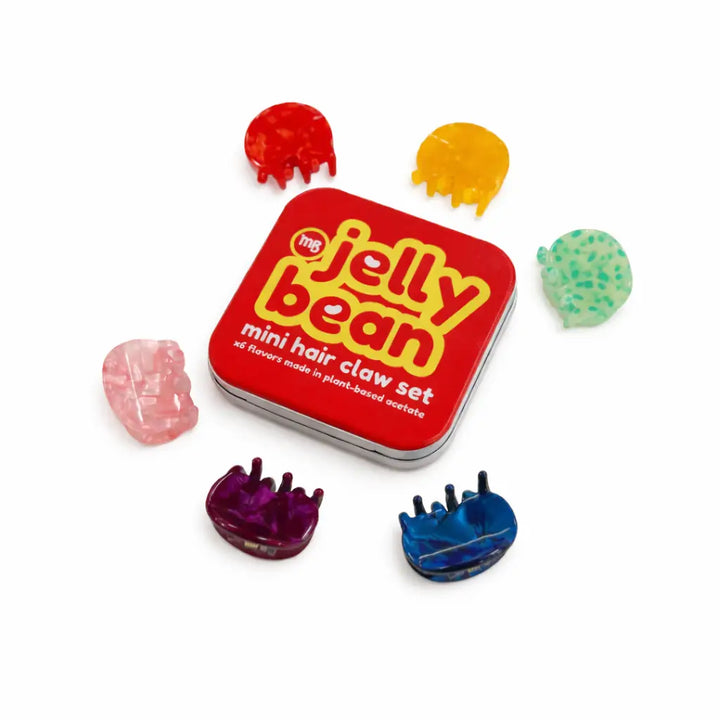 MackBecks - Jelly Bean Mini Hair Claw Clip Set