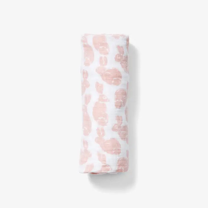 Lewis – Swaddle in Blush Bunny
