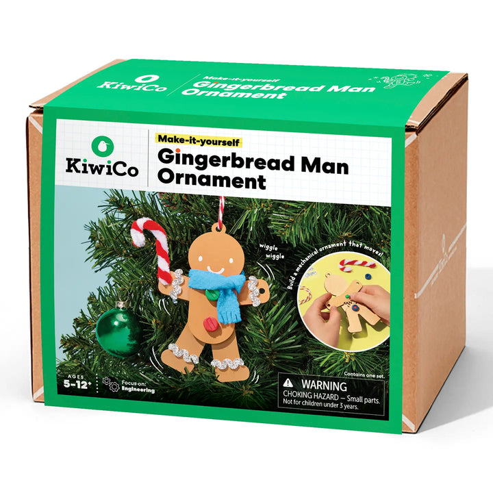 Stem Gingerbread Man Ornament