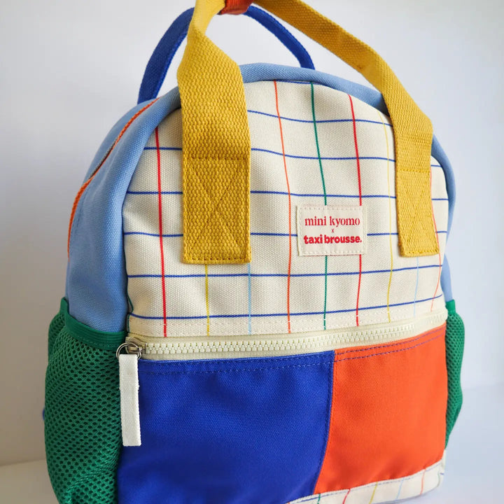 Mini Kyomo – Colorblock and Notebook Backpack