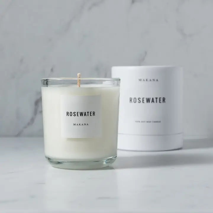 Makana - Rosewater Candle