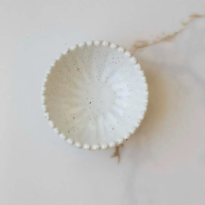 Fodory - Ruffled Edge Ceramic Pinch Bowl