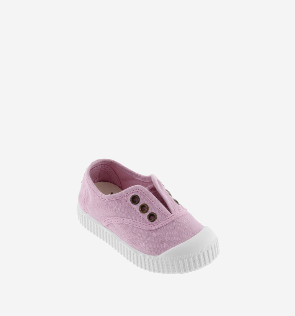 Victoria – 1915 Inglesa Drec Canvas Elastic Sneakers in Petalo
