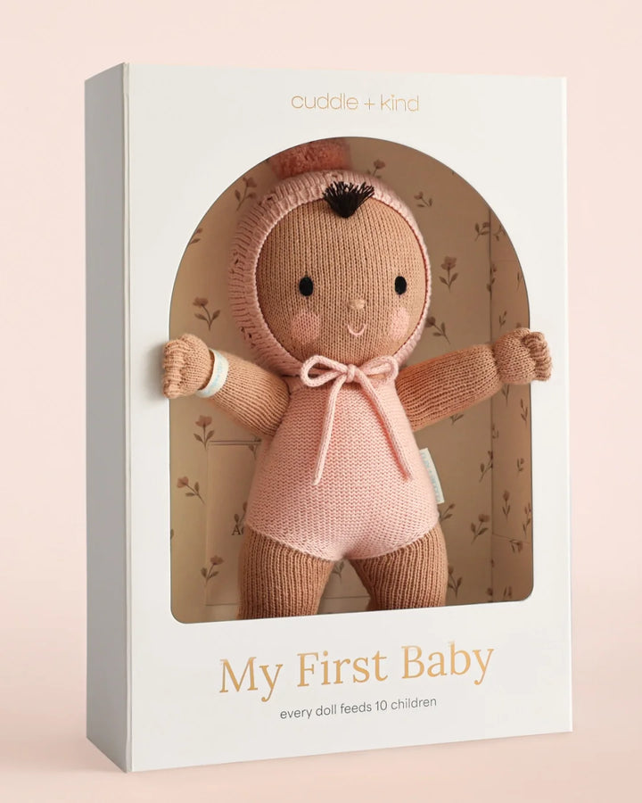 Cuddle + Kind – My First Baby in Peach