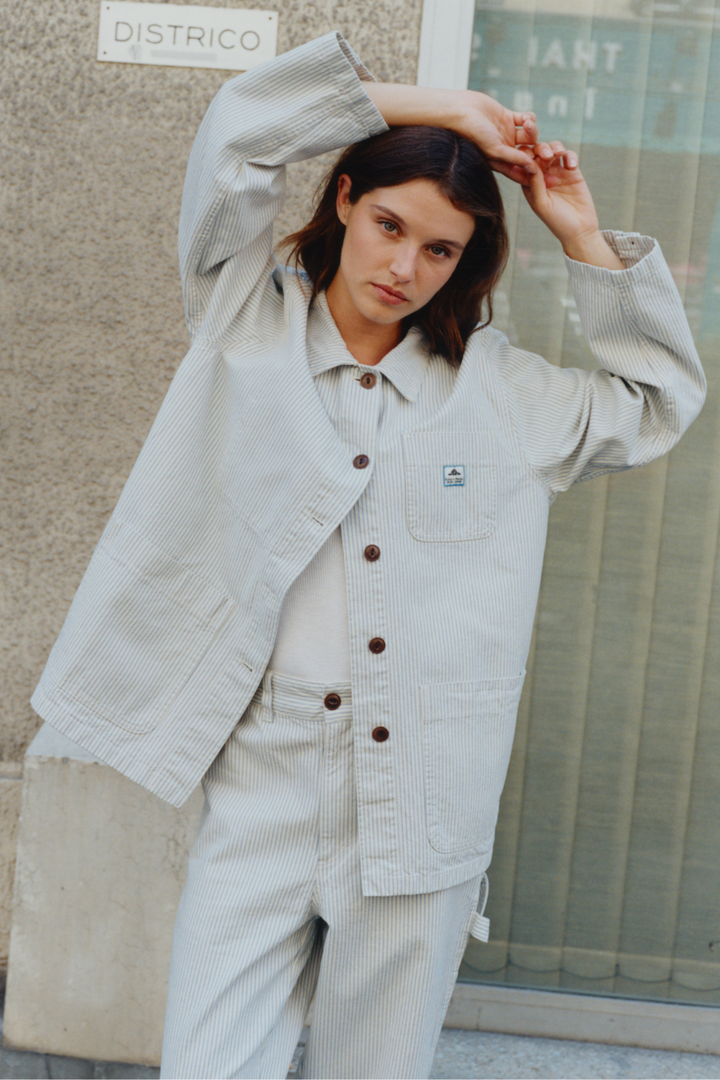 Le Mont Saint Michel - Vame Stripe Work Jacket