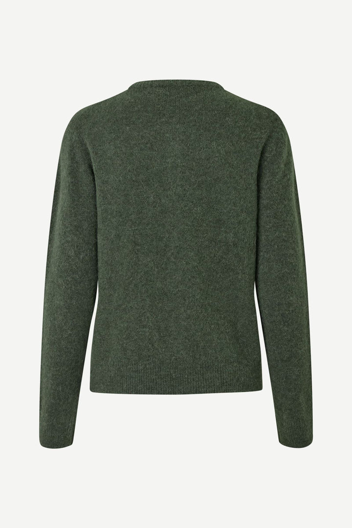 Samsoe – Nor Short Cardigan in Forest Night