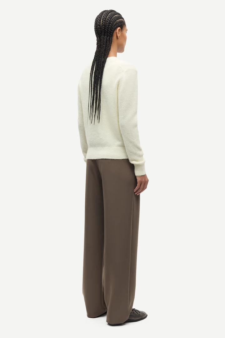 Samsoe – Nor Short Cardigan in Ethereal Green