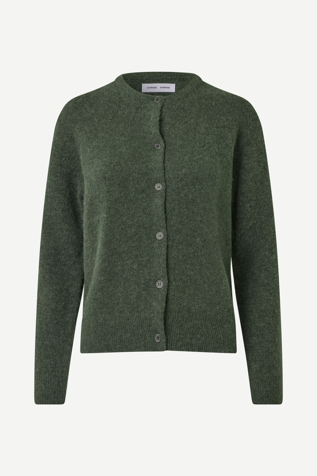 Samsoe – Nor Short Cardigan in Forest Night