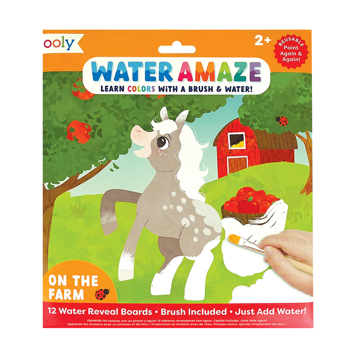 Ooly – Water Amaze Water Reveal Boards in On The Farm