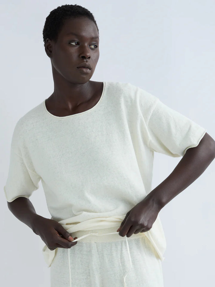 Shaina Mote - Loose Tee in Chalk