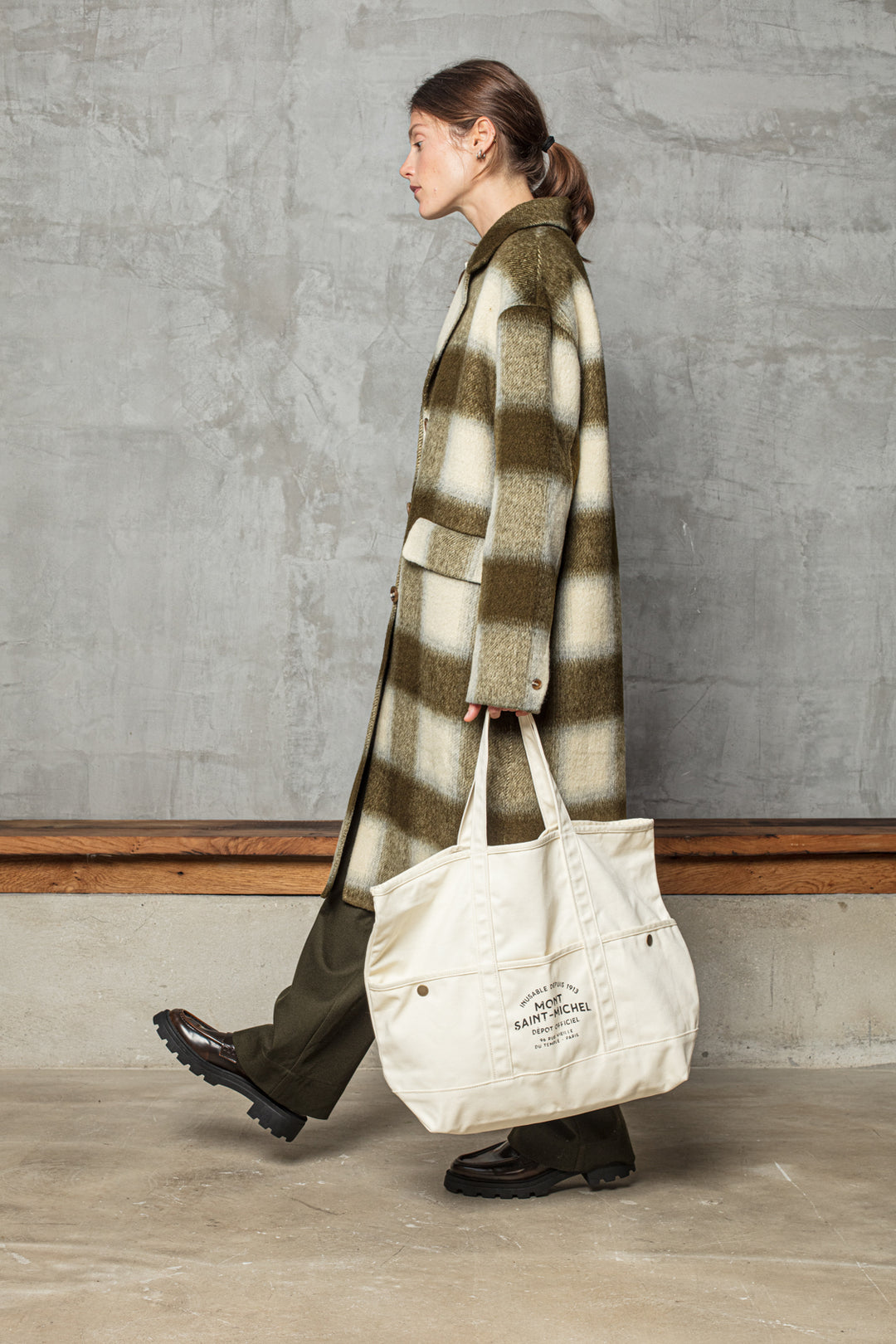 Le Mont Saint Michel - Amila Printed Pocket Tote