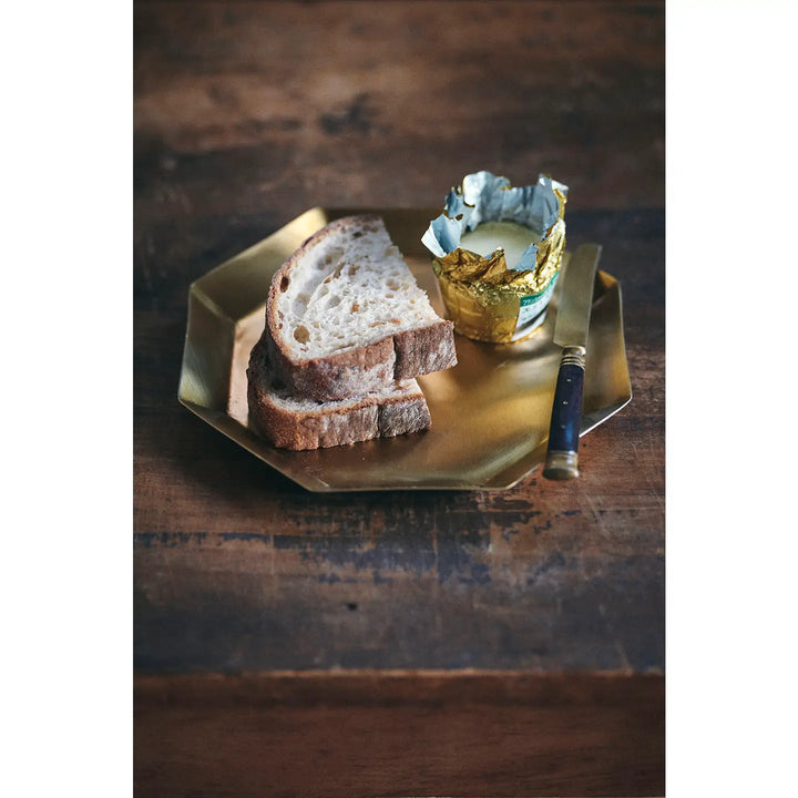 Brass Octagon Dish-Large