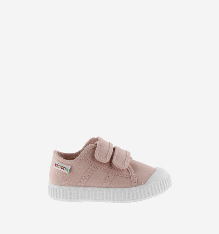 Victoria – 1915 Straps Canvas Sneakers in Skin