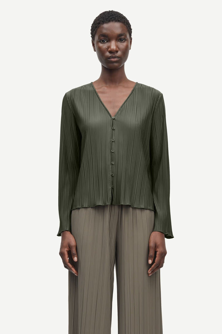 Samsoe Samsoe - Sauma Blouse in Beluga