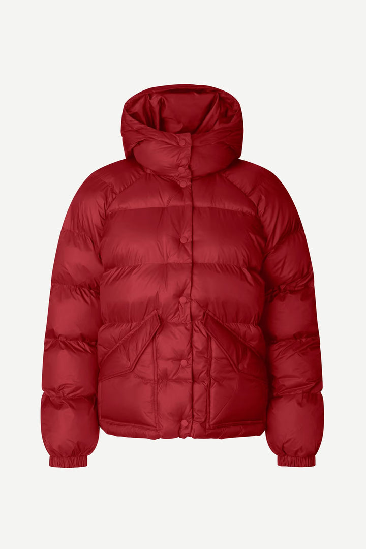 Samsoe Samsoe – Sahanay Coat in Sun Dried Tomato