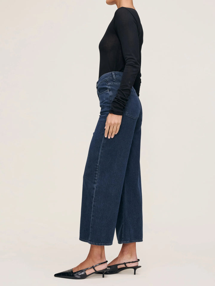 DL 1961 - Hepburn Wide Leg Jeans in Crater Lake