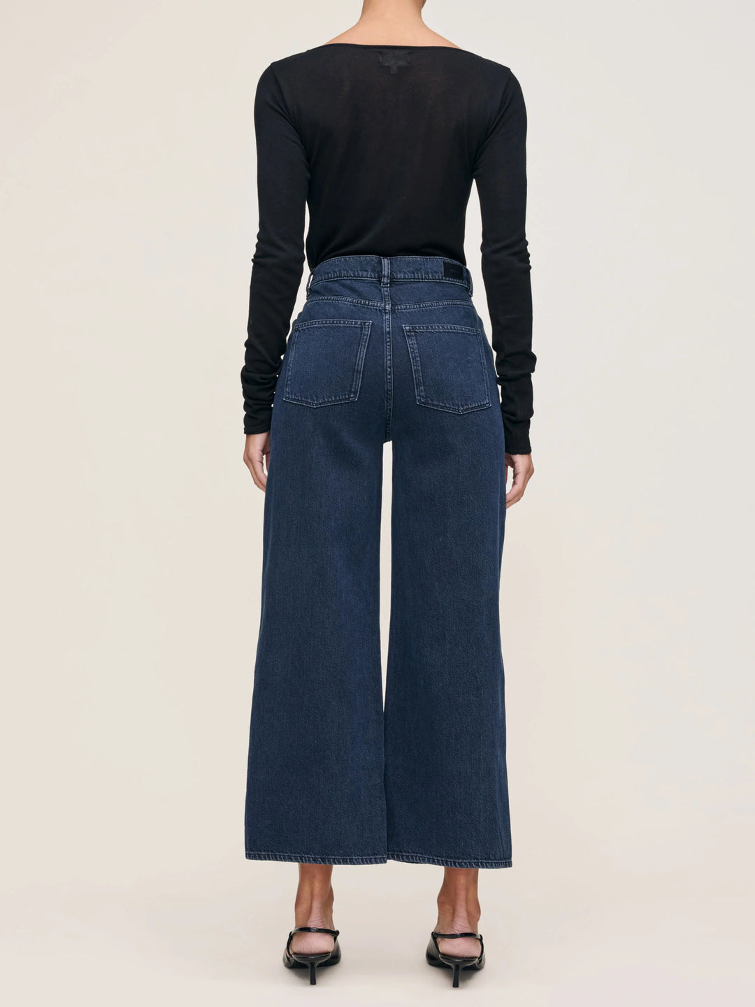 DL 1961 - Hepburn Wide Leg Jeans in Crater Lake