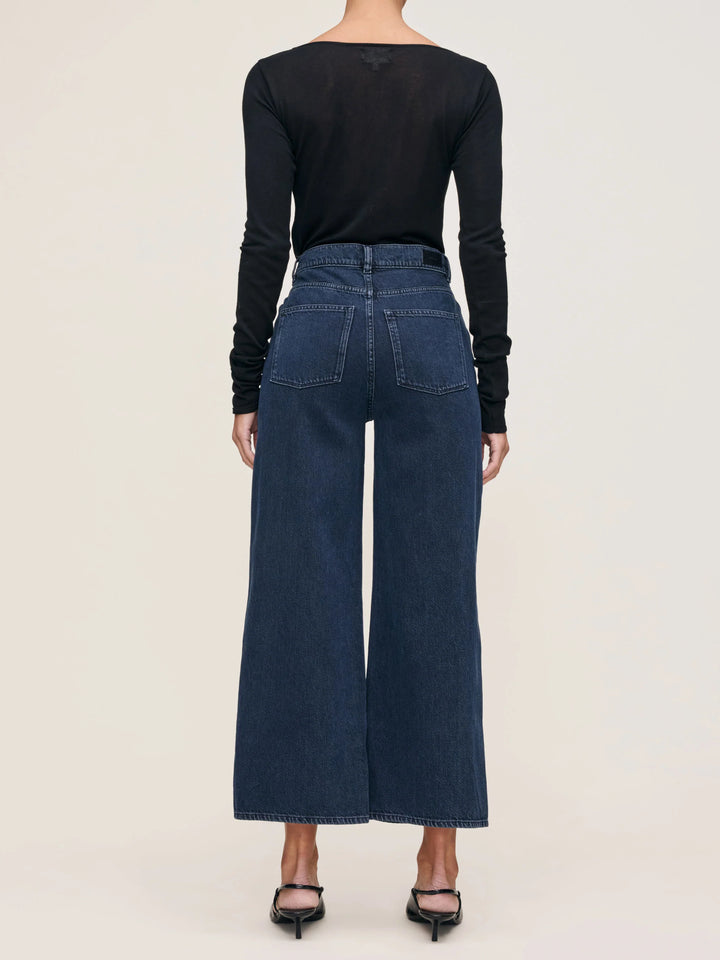 DL 1961 - Hepburn Wide Leg Jeans in Crater Lake