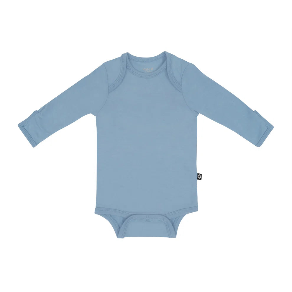 Kyte Baby - Long Sleeve Bodysuit in Slate