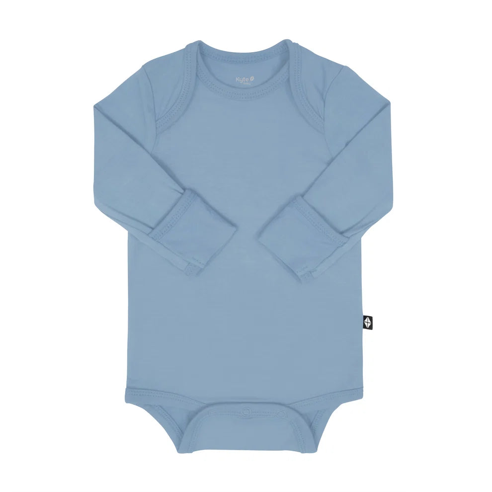 Kyte Baby - Long Sleeve Bodysuit in Slate