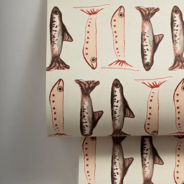 Marlene Print House - The Fish Gift Wrap Sheets