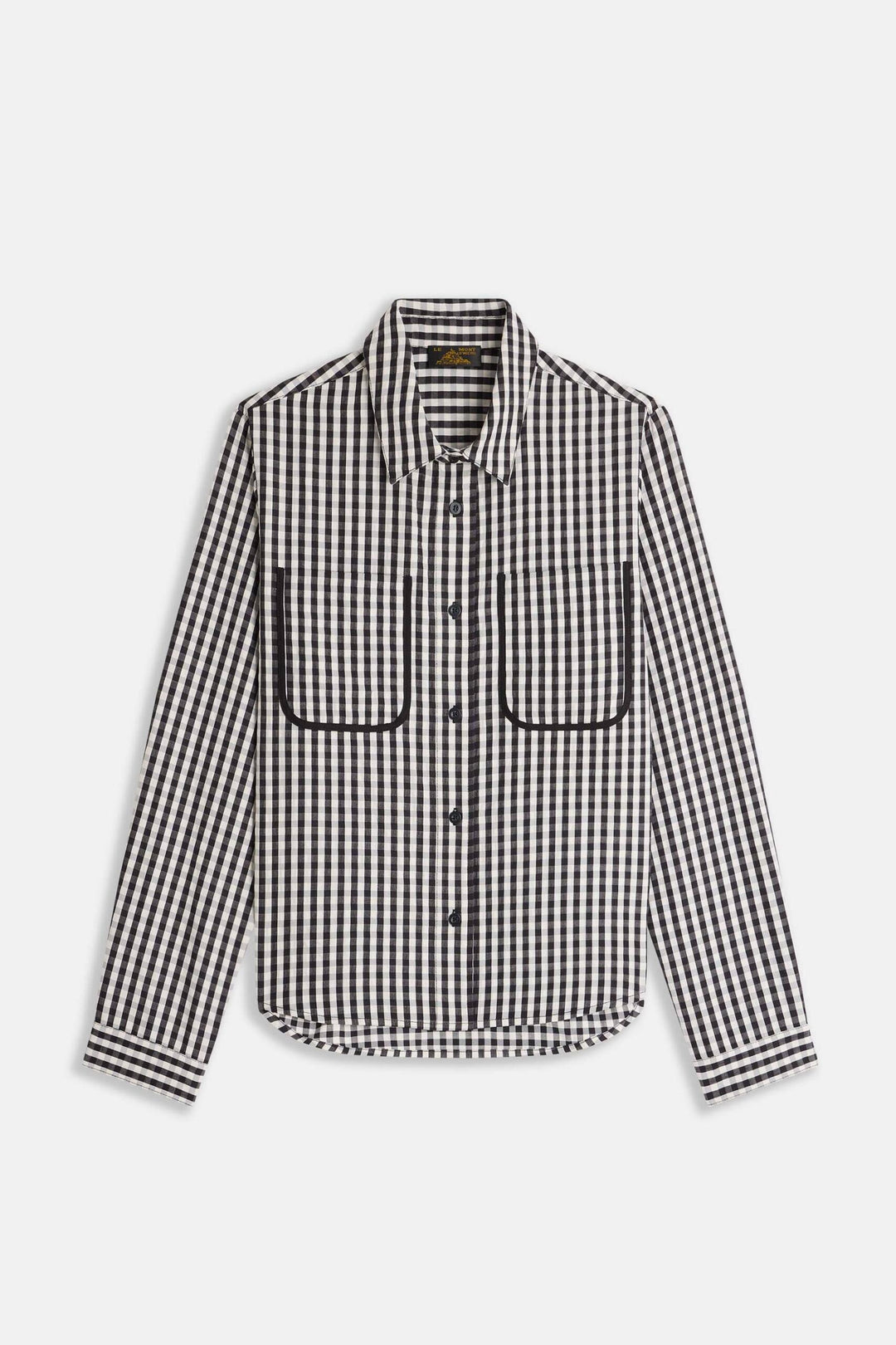 Le Mont Saint Michel - Ciboney Shirt in Black Check