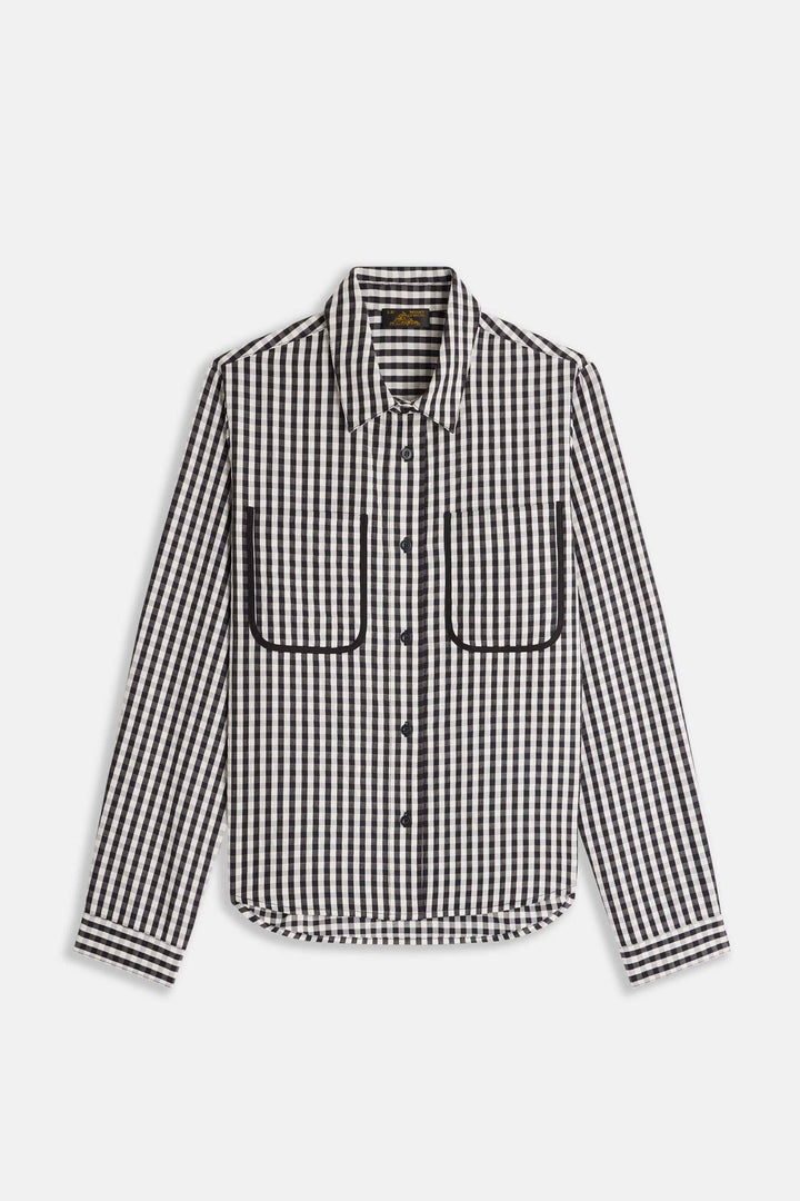 Le Mont Saint Michel - Ciboney Shirt in Black Check