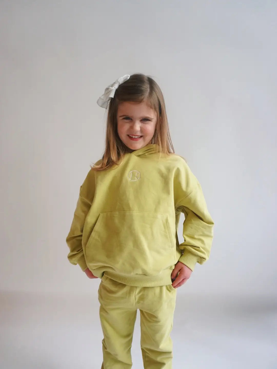 Indy Baby - Oversized Hoodie Set in Citrus