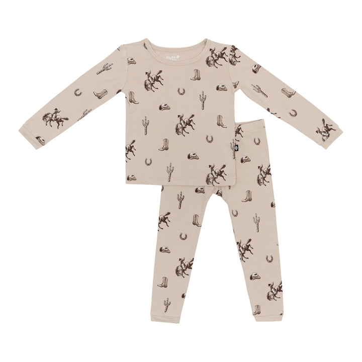 Kyte Baby - Long Sleeve Toddler Pajama Set in Cowboys
