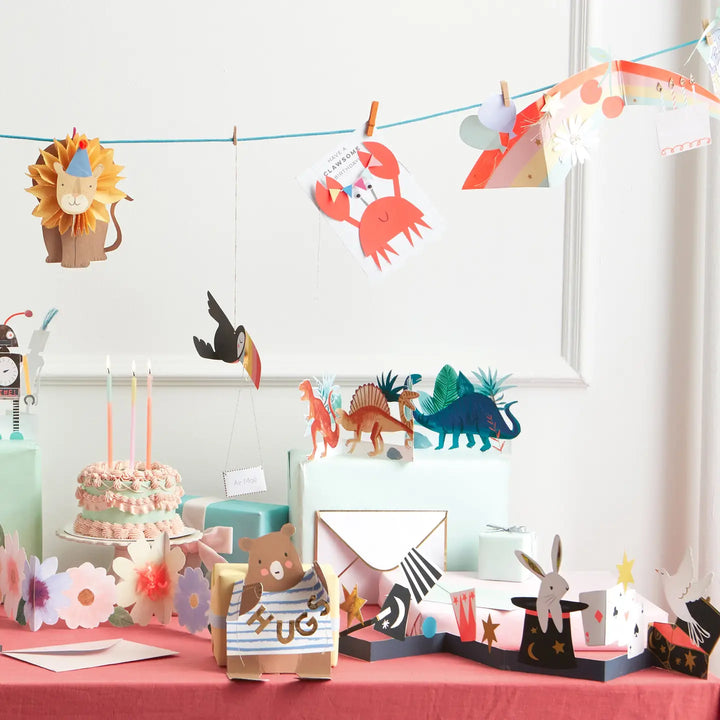 Meri Meri - Pop Up Dinosaurs Birthday Card