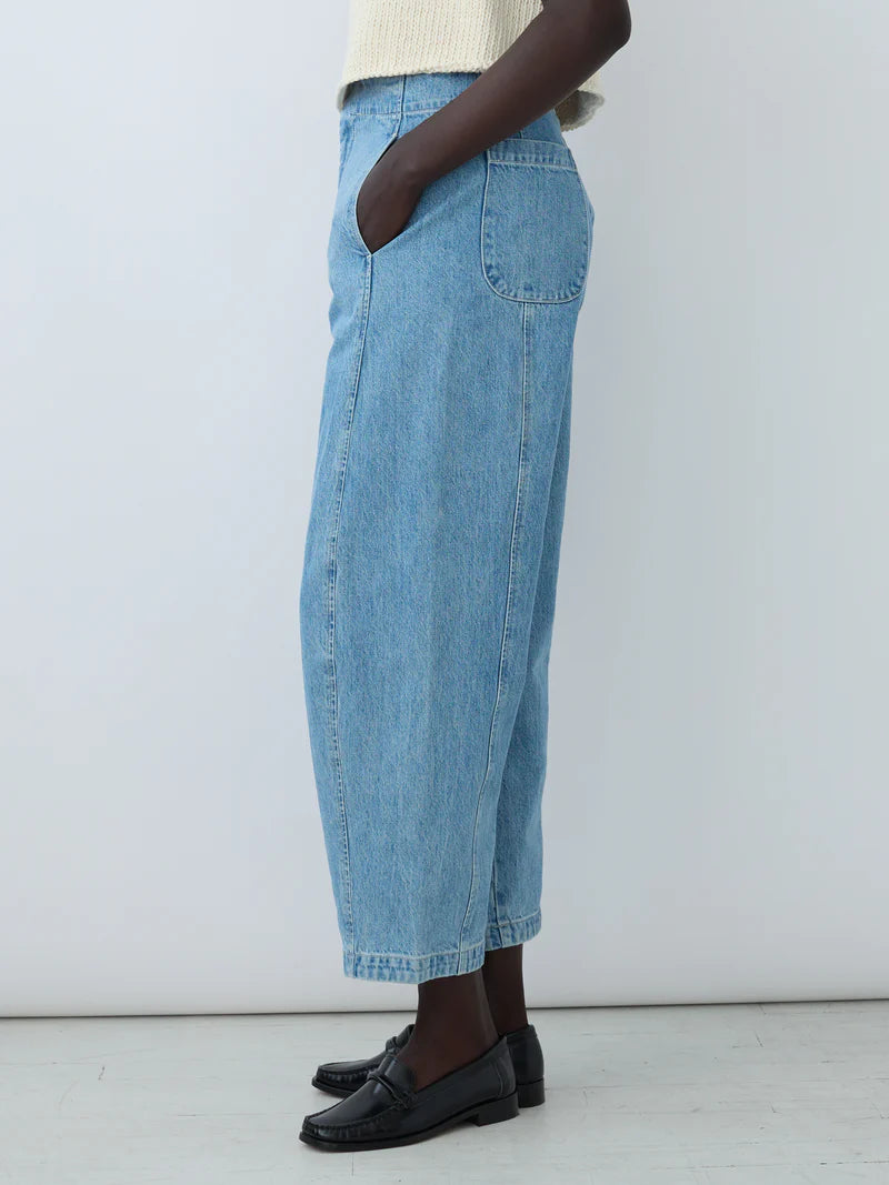 Shaina Mote - Lune Pant in Denim Superwash