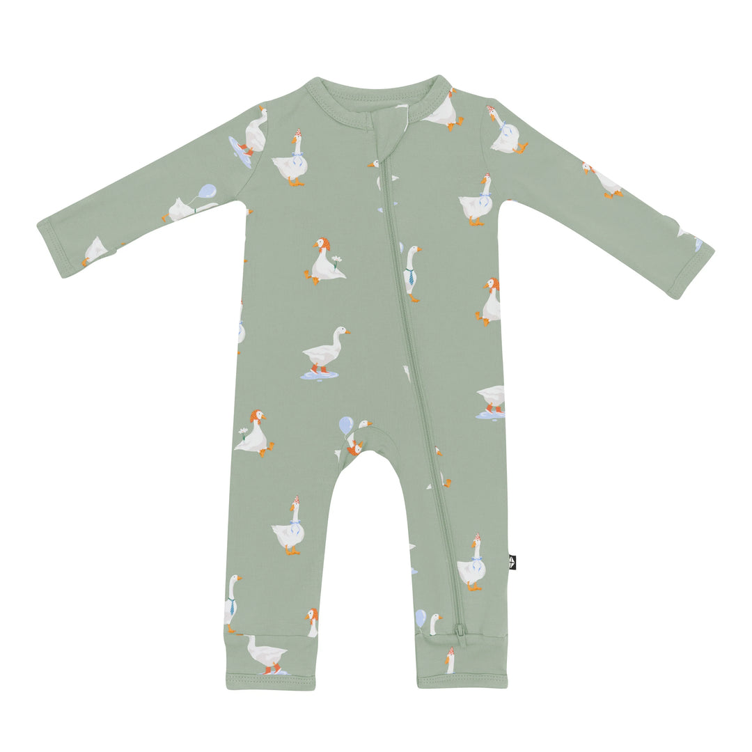 Kyte Baby - Zippered Romper in Silly Goose