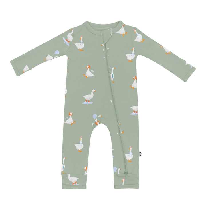 Kyte Baby - Zippered Romper in Silly Goose