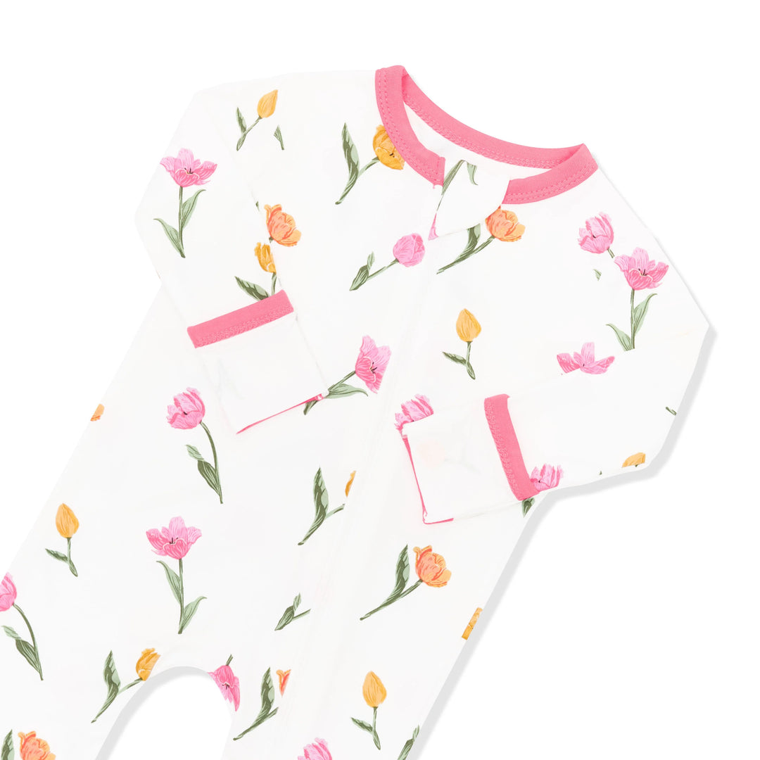Kyte Baby - Zippered Romper in Tulip