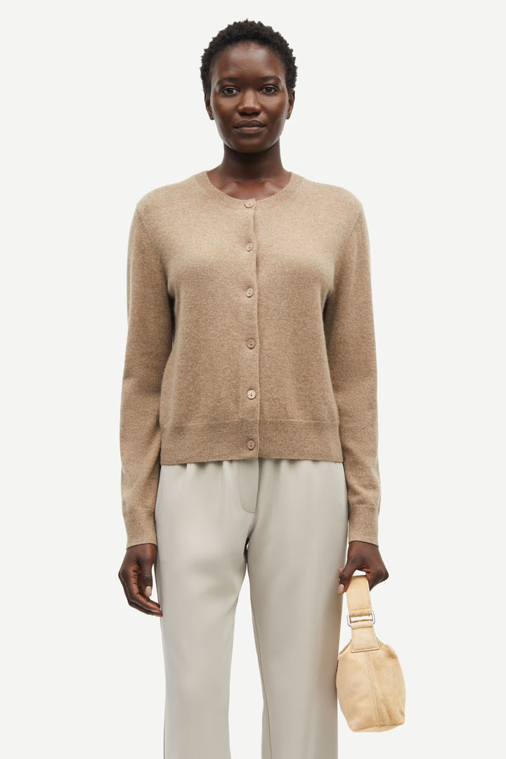 Samsoe Samsoe - Saboston Cardigan in Greige