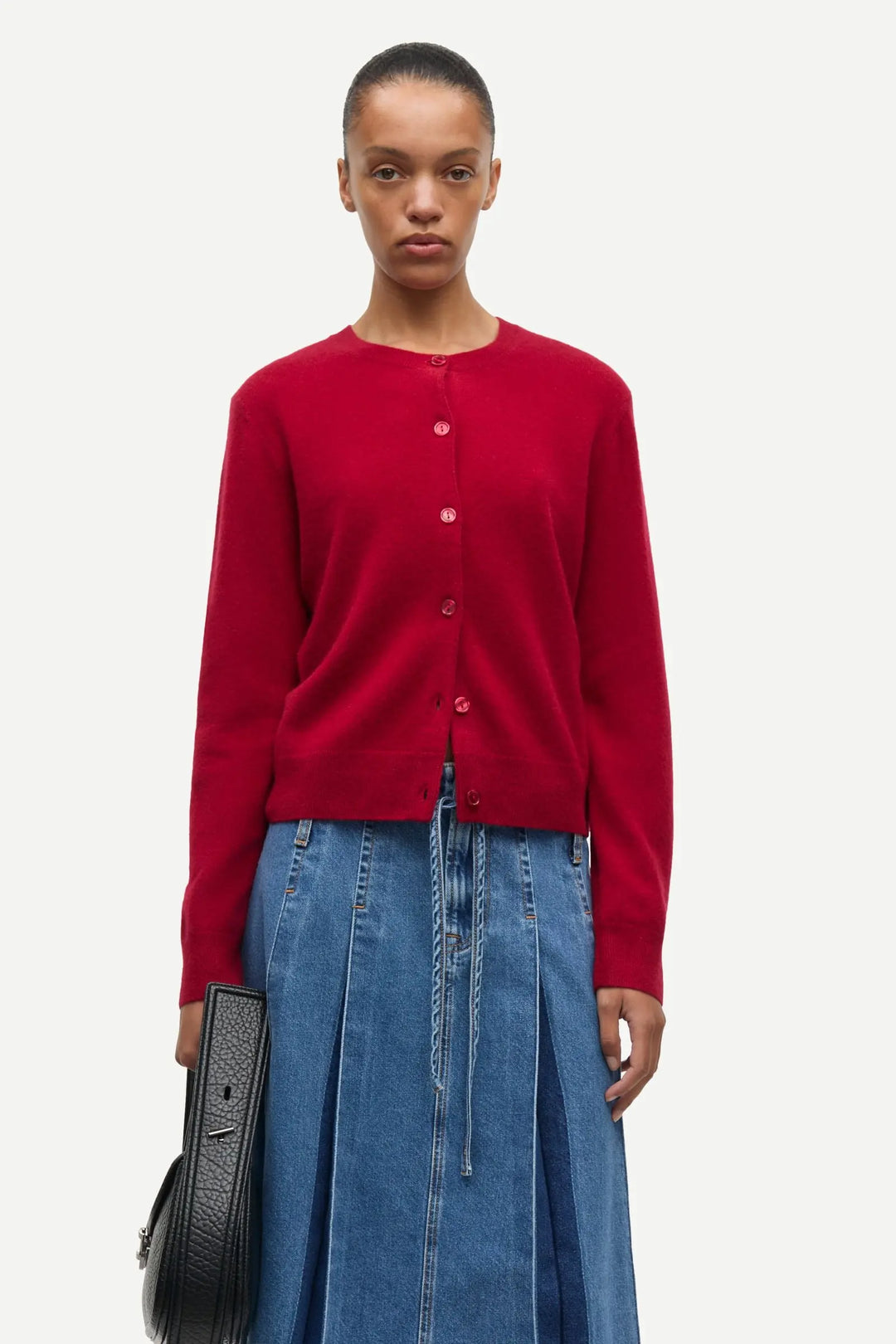 Samsoe Samsoe - Saboston Cardigan in Sun Dried Tomato