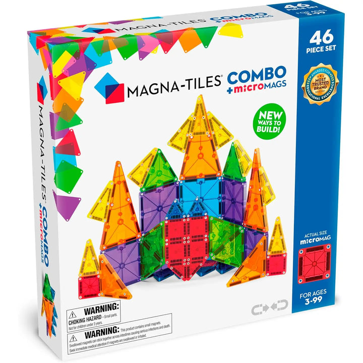 Magna-Tiles - Magna-Tiles Combo 46-Piece Set